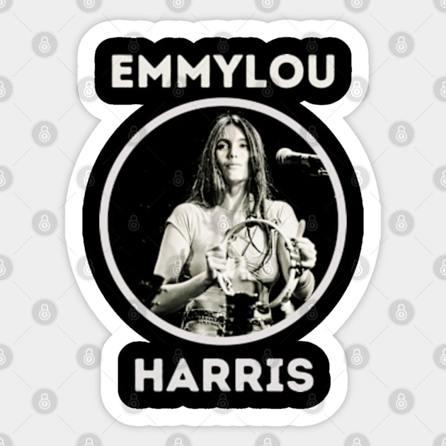 emmylou harris ll choco Sticker by claudia awes